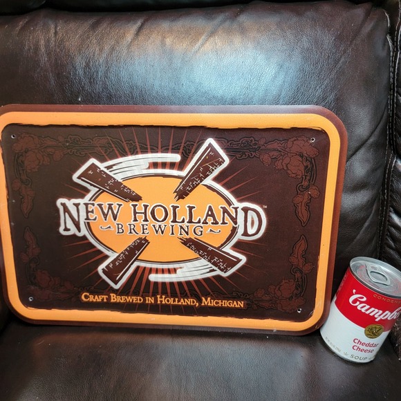 New Holland Brewing Metal Sign 15x10 Beer Ale Brewery Michigan - Picture 2 of 4